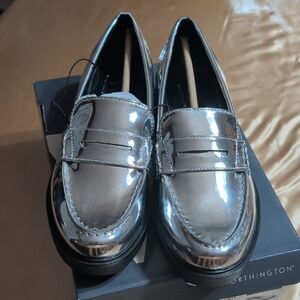 Worthington Silver Loafers - Elegant Footwear